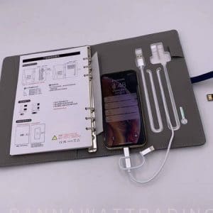 power bank& usb flash drive diary