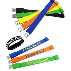 wristband flash drive