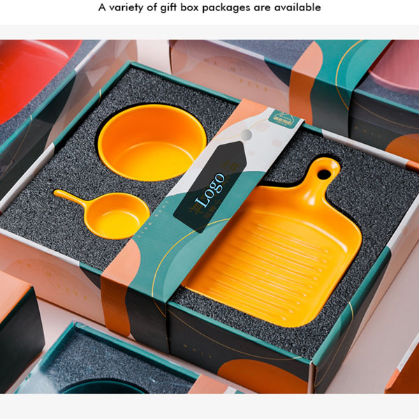 ceramic plate dish gift set