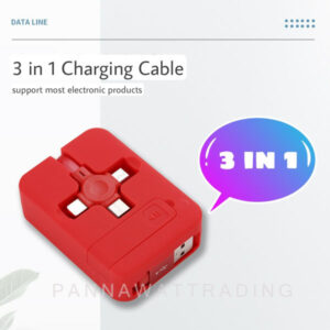 3in1 usb cable charger