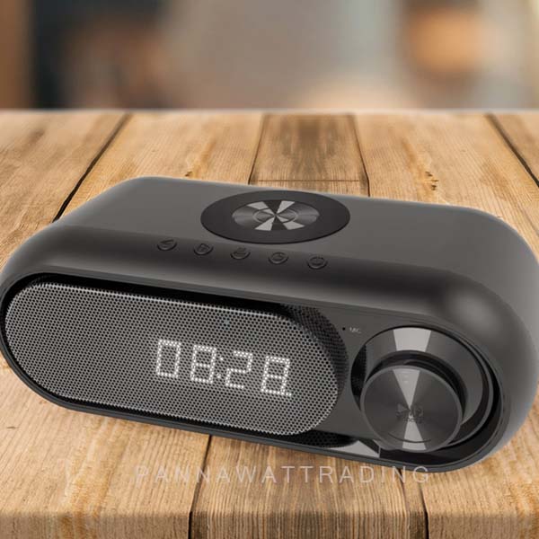 ลำโพงบลูทูธ 3 in 1 พร้อมที่ชาร์จไร้สาย wireless charger - Image 8