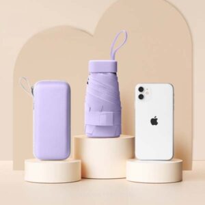 ร่มพับกัน UV 5 ตอน พร้อมปลอก Cover แบบแบนสุดมินิมอล - Image 12