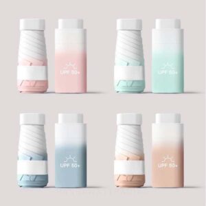 ร่มพับสุดคิ้วท์ ร่มกันแดด ร่มกันUV ไล่สีแบบ Gradient - Image 2