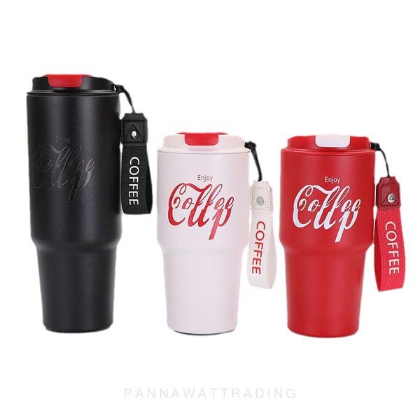 แก้วกาแฟสแตนเลสเก็บความร้อน-เย็น สไตล์ Bincoo เวอร์ชั่น 3 - Image 9