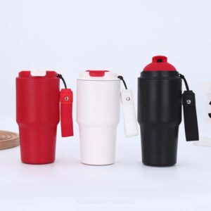 แก้วกาแฟสแตนเลสเก็บความร้อน-เย็น สไตล์ Bincoo เวอร์ชั่น 3 - Image 3