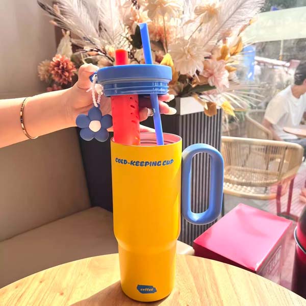 แก้วสแตนเลสเก็บอุณหภูมิ สไตล์ชาโคแล็บ 750 ml. - Image 21