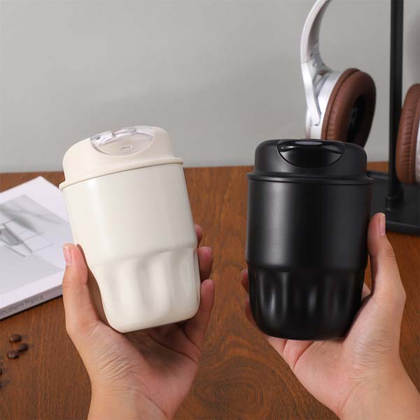 แก้วกาแฟสแตนเลสเก็บความร้อน-เย็นสุดหรู - Image 13