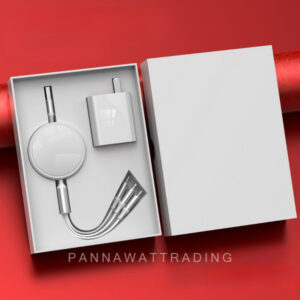เซ็ทสายชาร์จหัว USB อะแดปเตอร์ สกรีนโลโก้